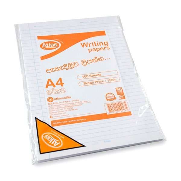 Details about   Atlas writing papers A4 size  quality papers for better writing and good marlks 